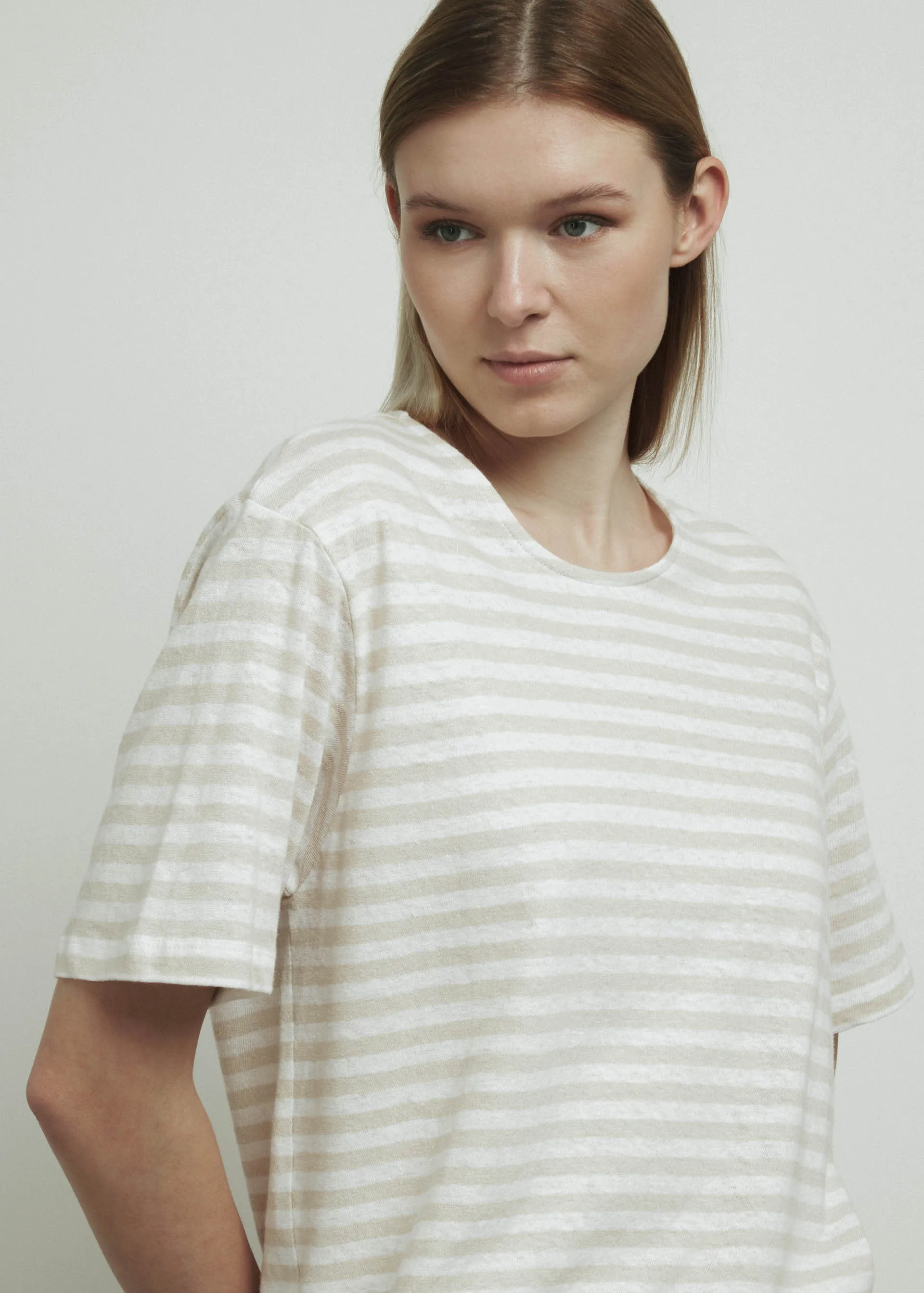 Striped Linen T-shirt