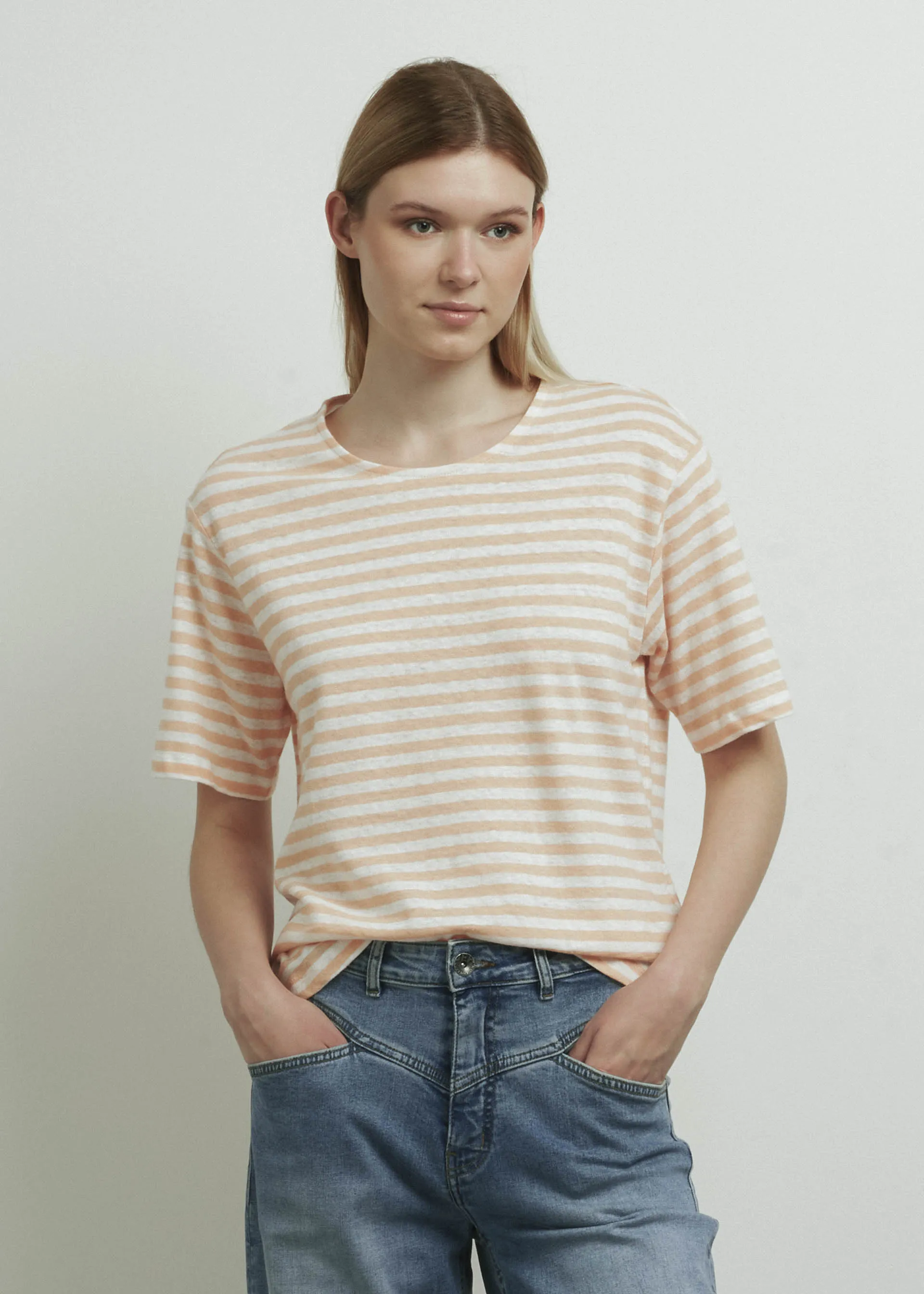 Striped Linen T-shirt