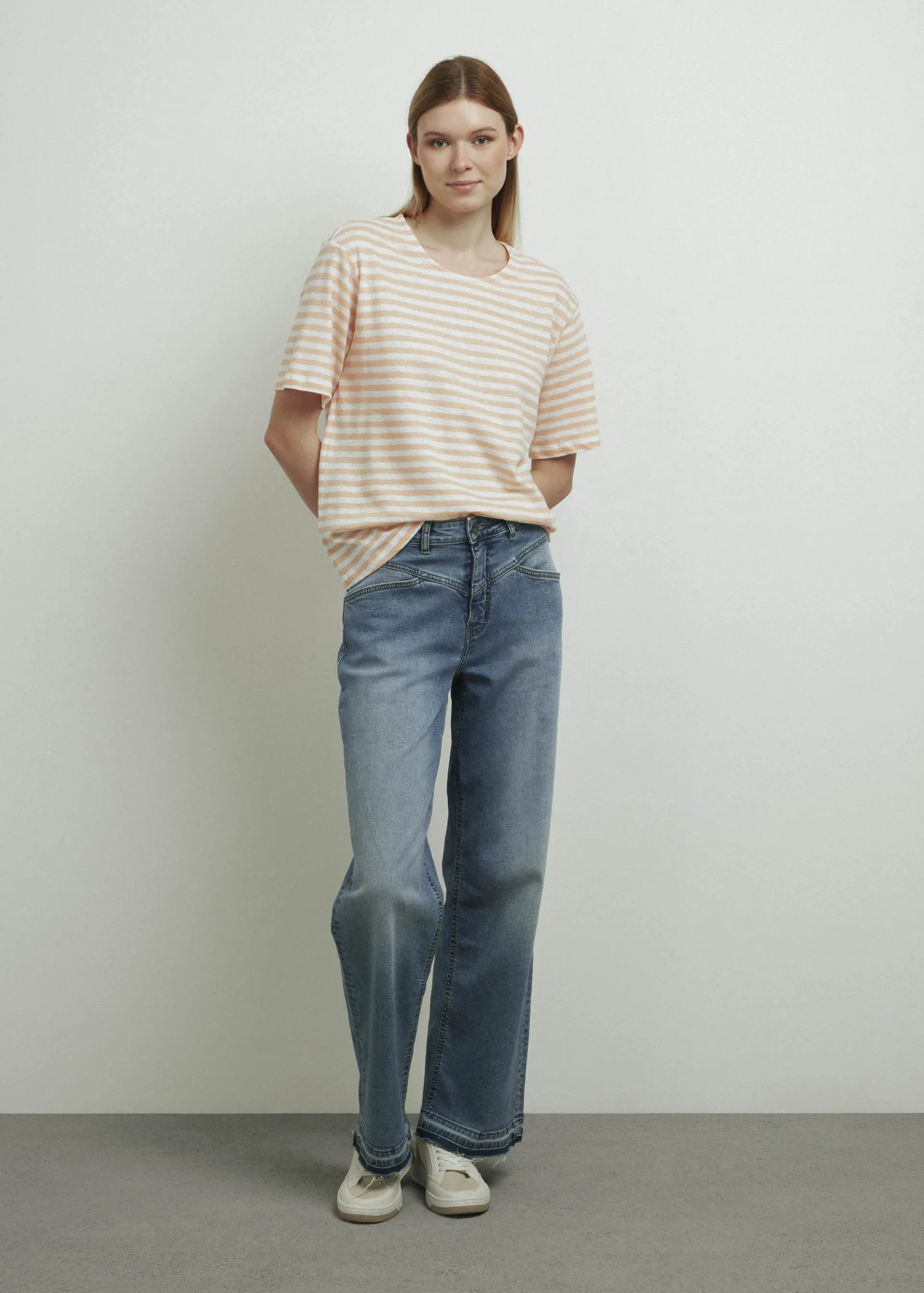 Striped Linen T-shirt