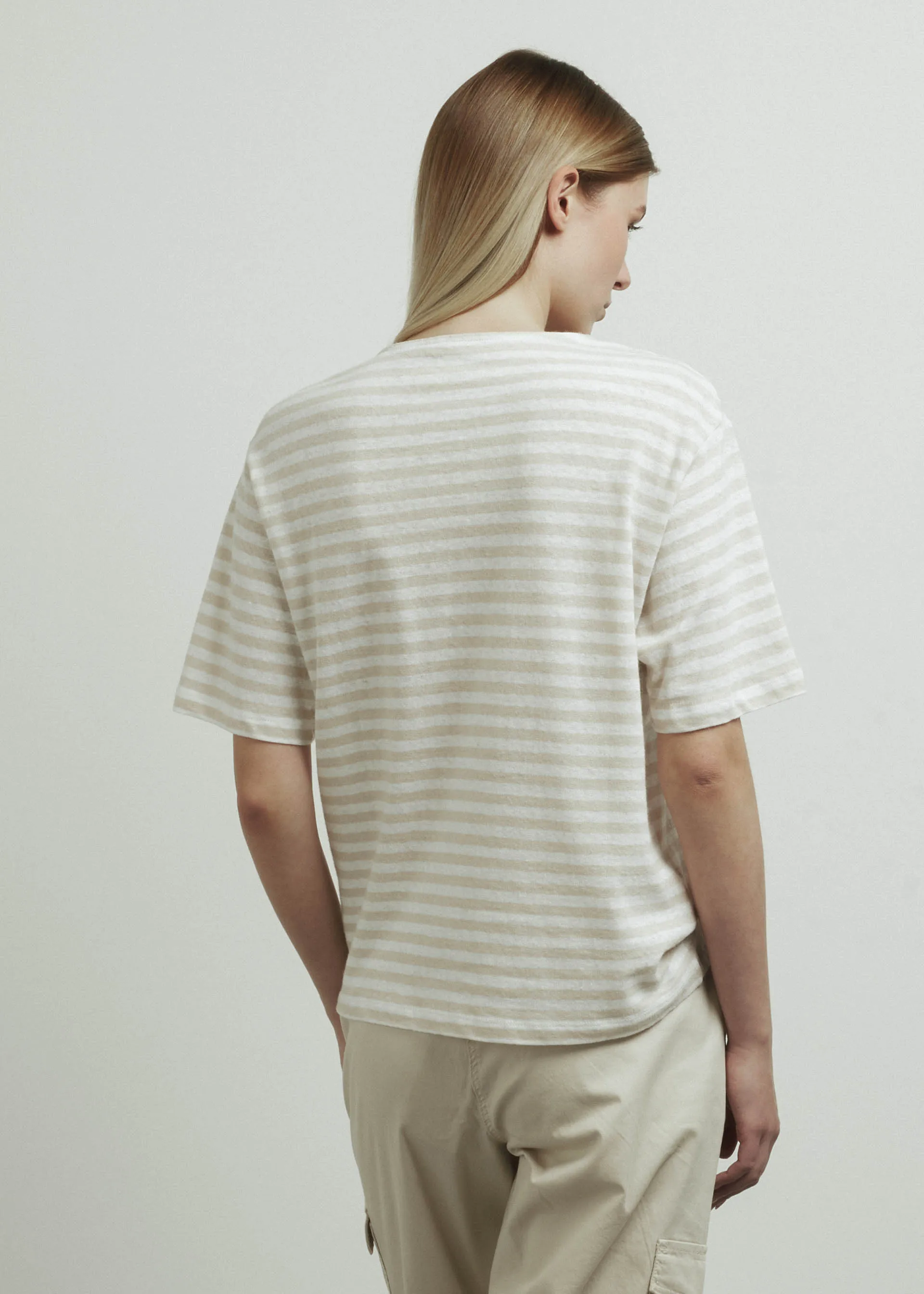 Striped Linen T-shirt