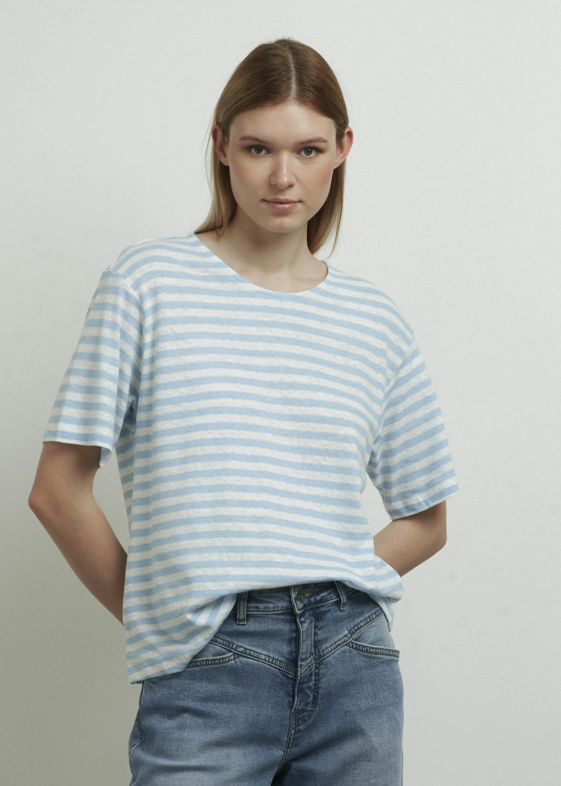 Striped Linen T-shirt