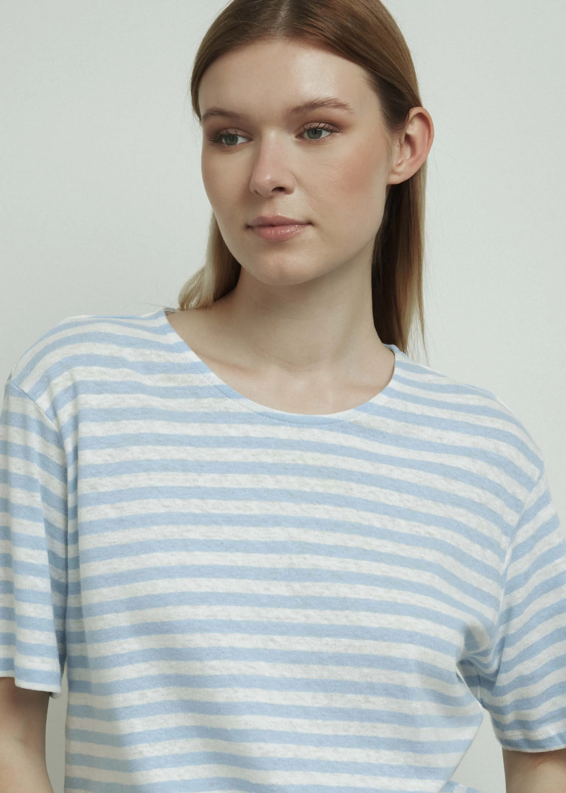 Striped Linen T-shirt