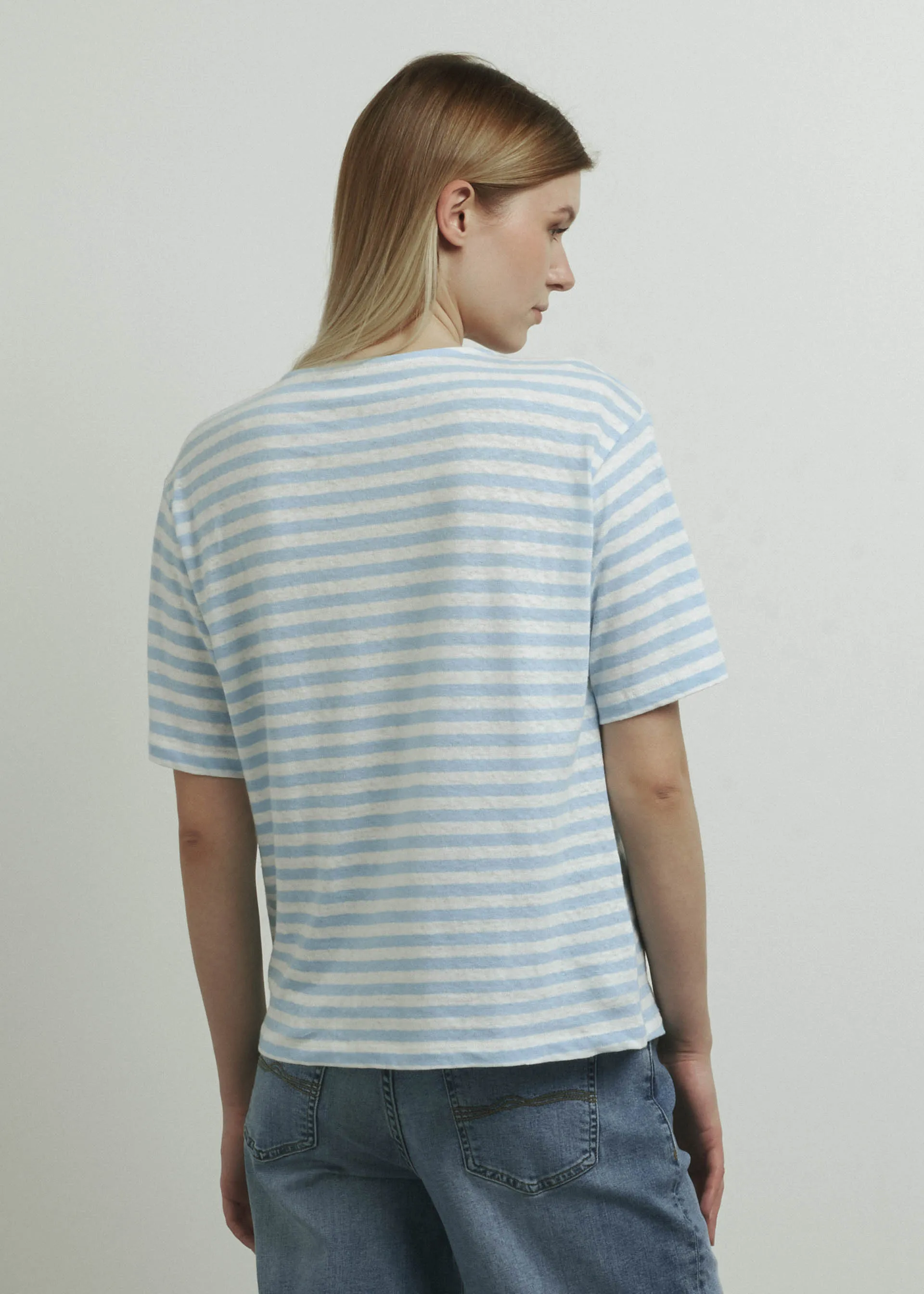 Striped Linen T-shirt