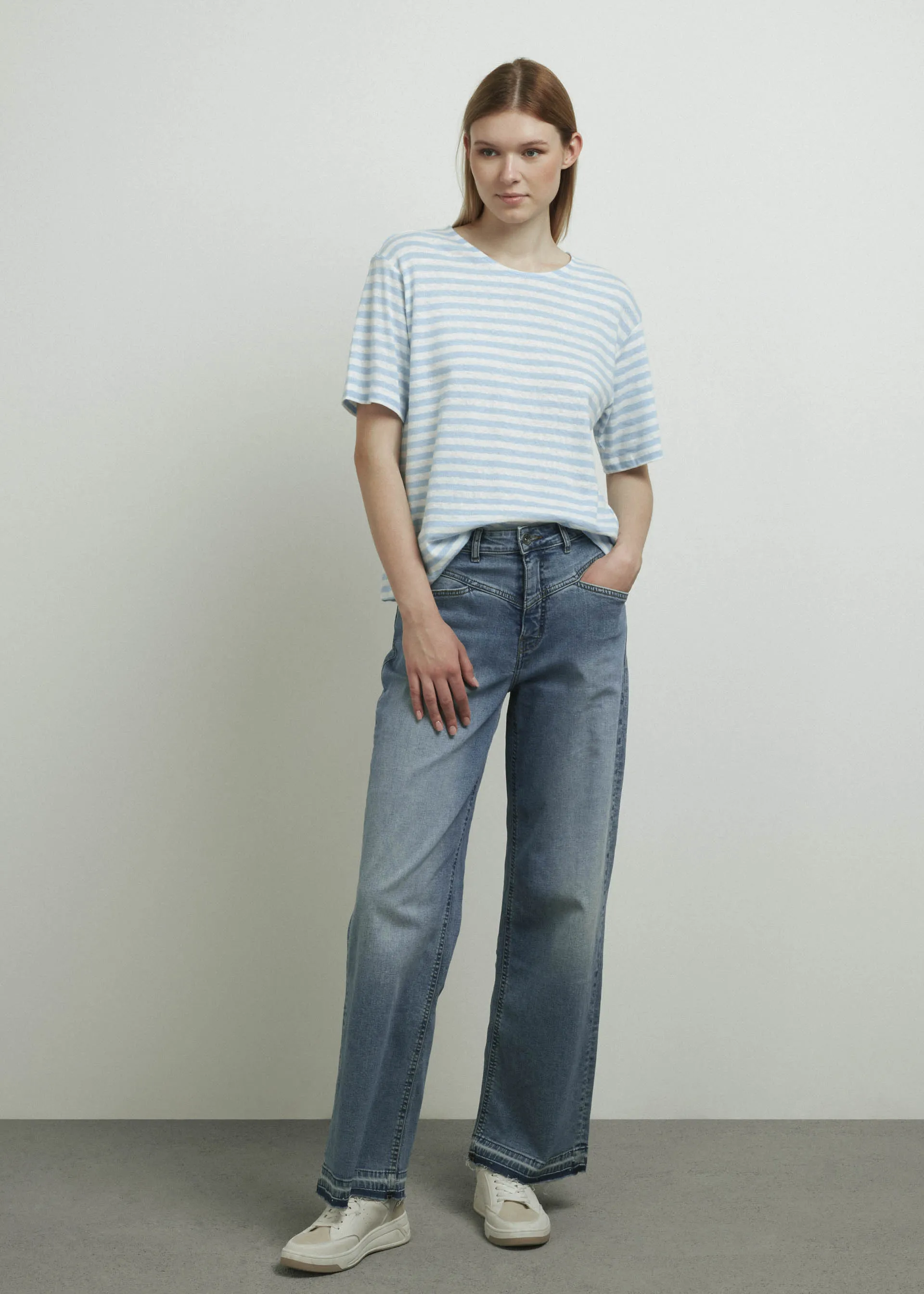 Striped Linen T-shirt