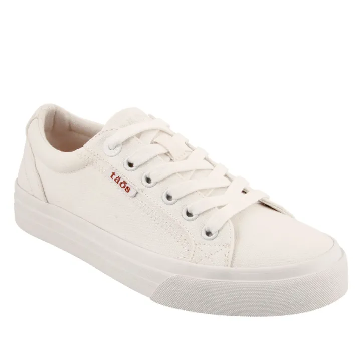 Taos White Women's Plim Soul Sneaker