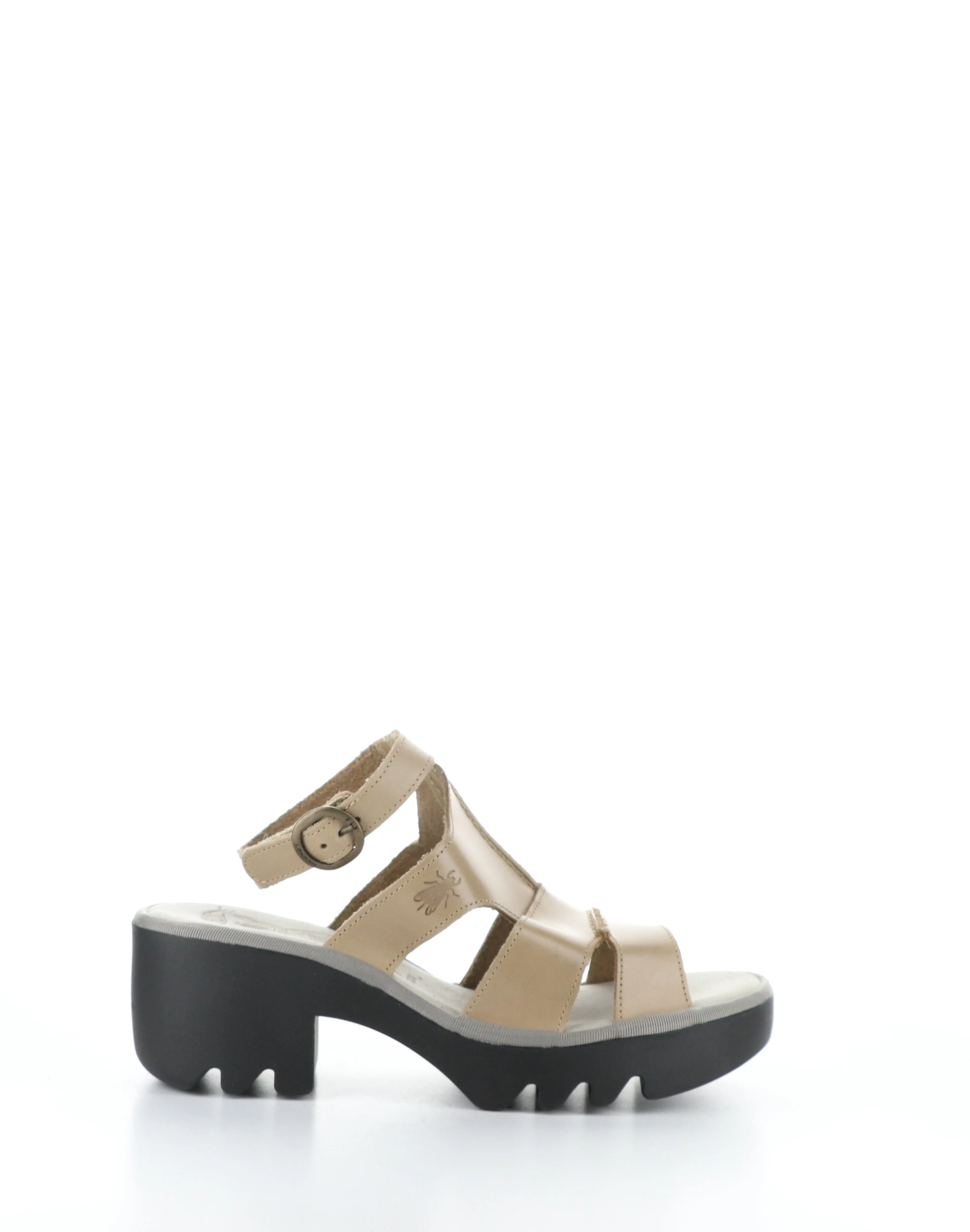 Taupe Velcro Sandals TAWI496FLY 002,