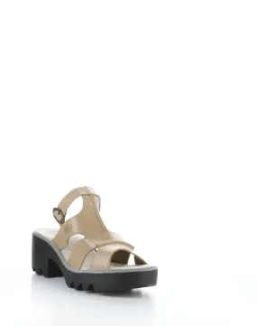 Taupe Velcro Sandals TAWI496FLY 002,