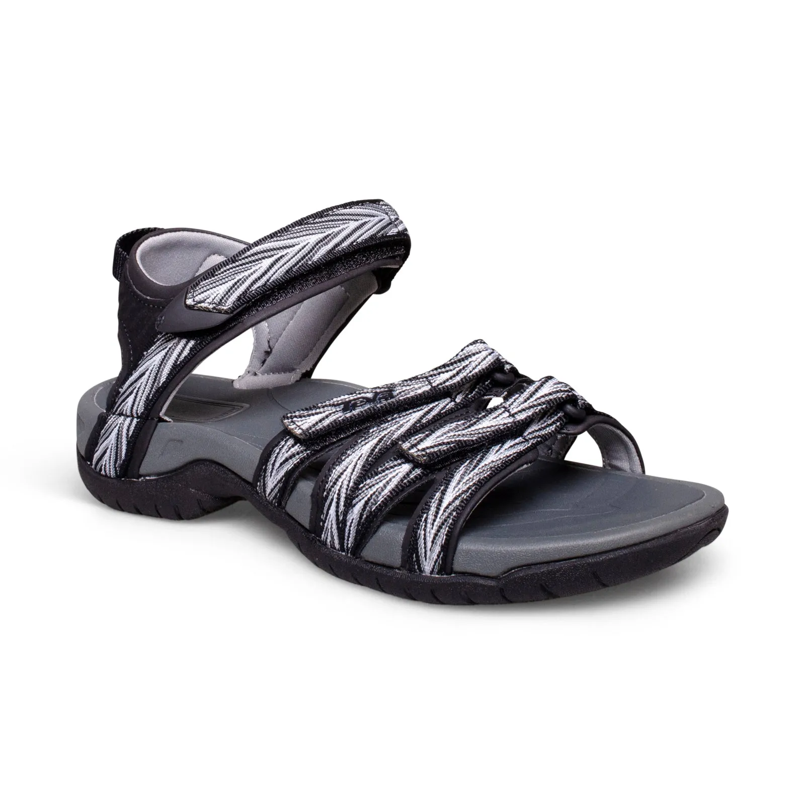 Teva Tirra Women's Black and White Sandals