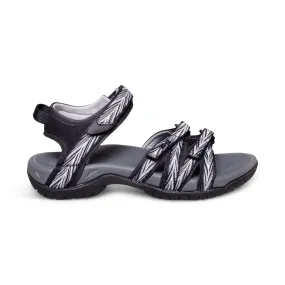 Teva Tirra Women's Black and White Sandals