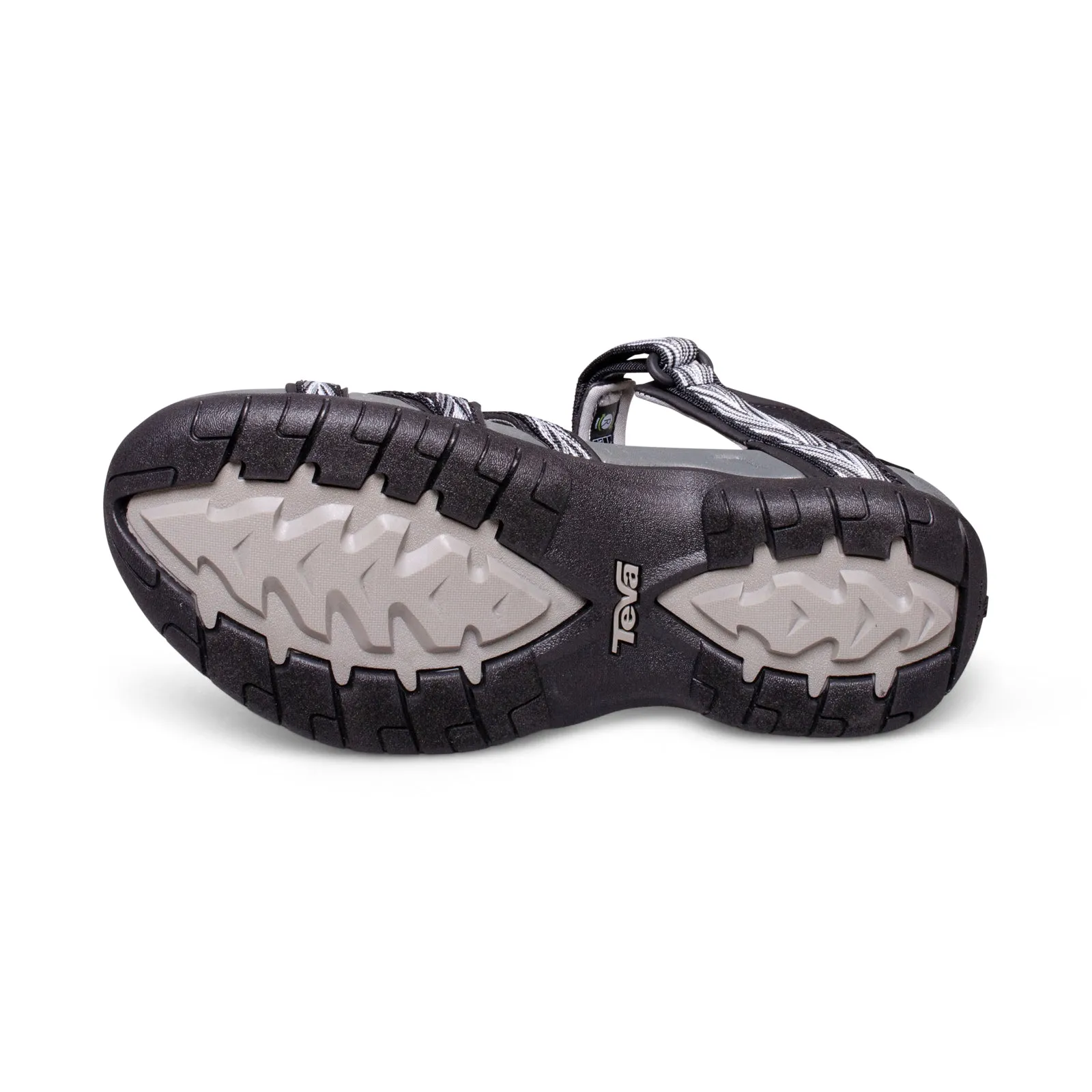 Teva Tirra Women's Black and White Sandals