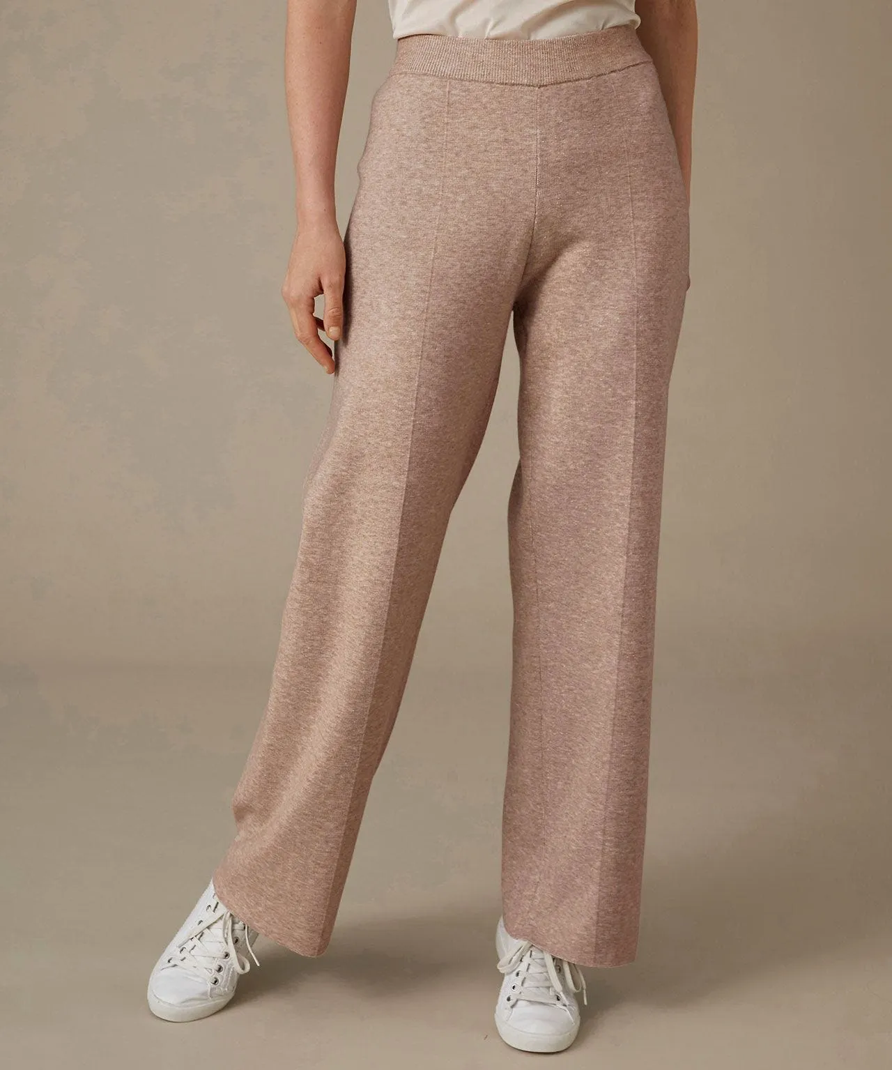 Wide Leg Thermal Trousers