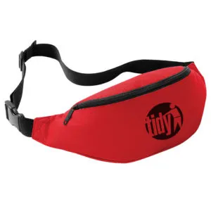 Tidy Slimline Waistpack Bag Red