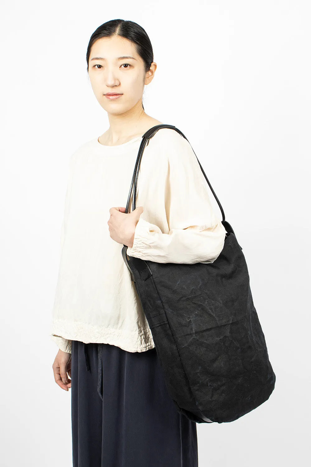 Trendy Black Longo Bag