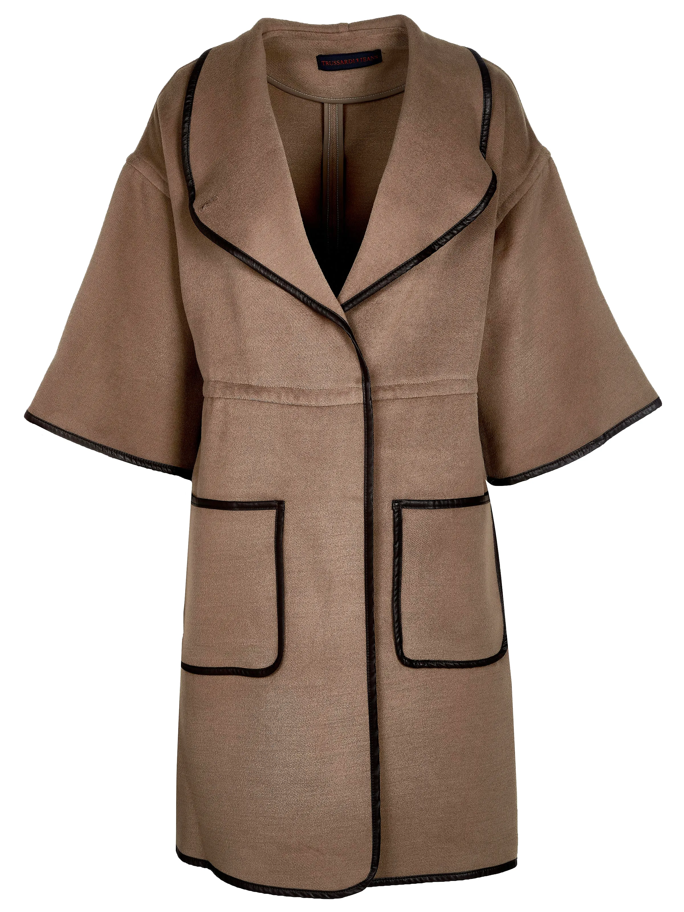 Trussardi jeans light brown Coat.