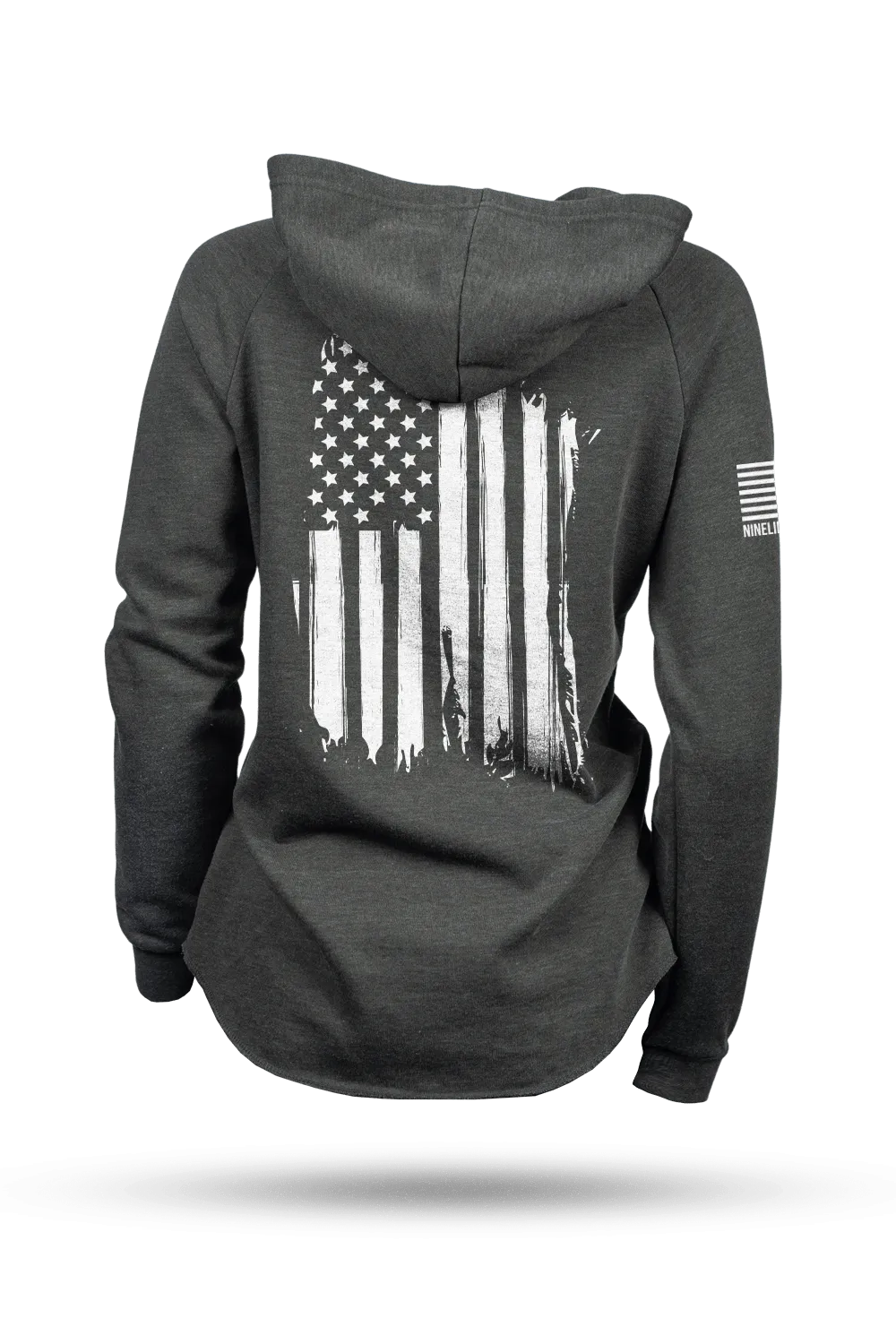 USA - Women's Lightweight V-Neck Hoodie