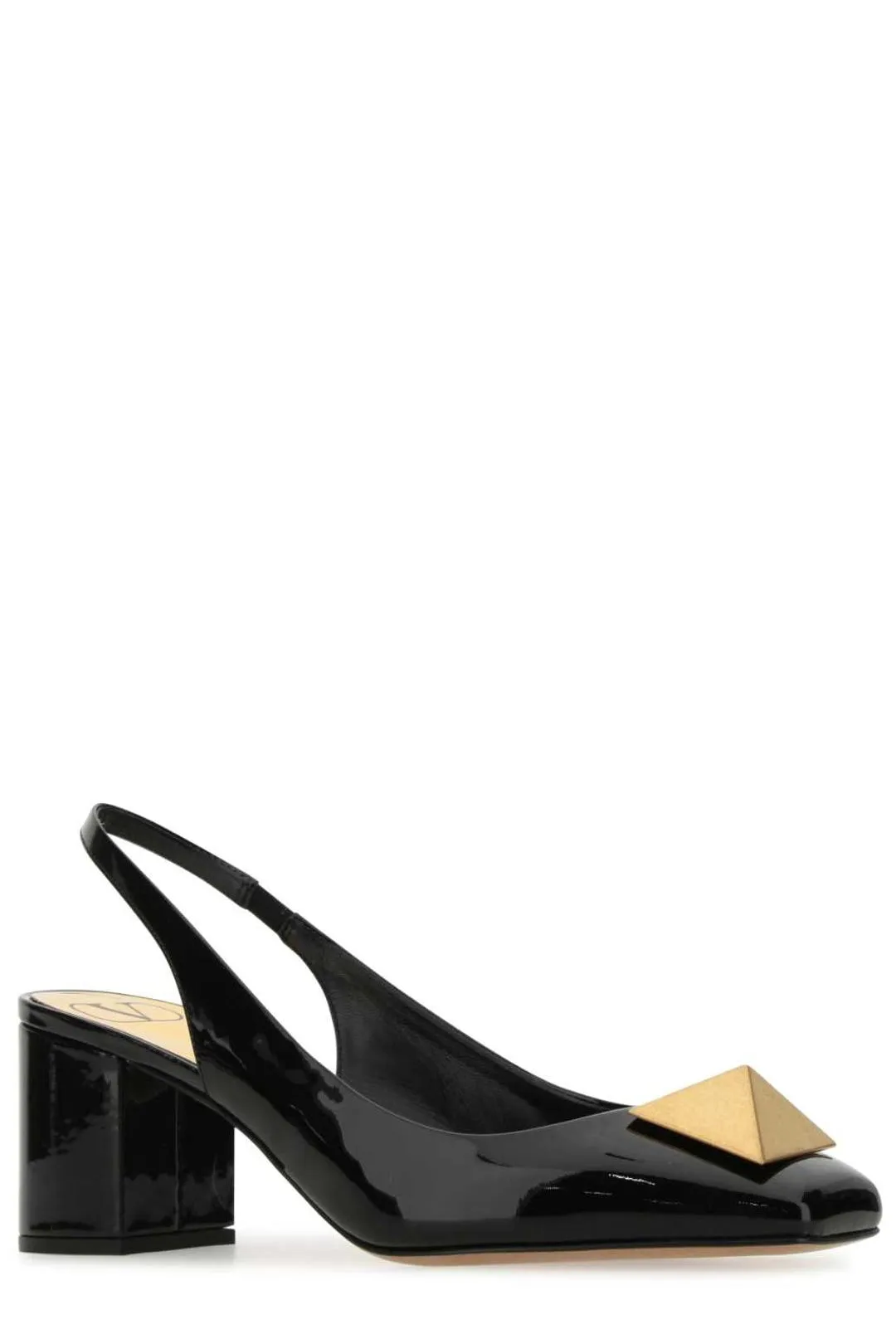 Valentino One Stud Slingback Pumps