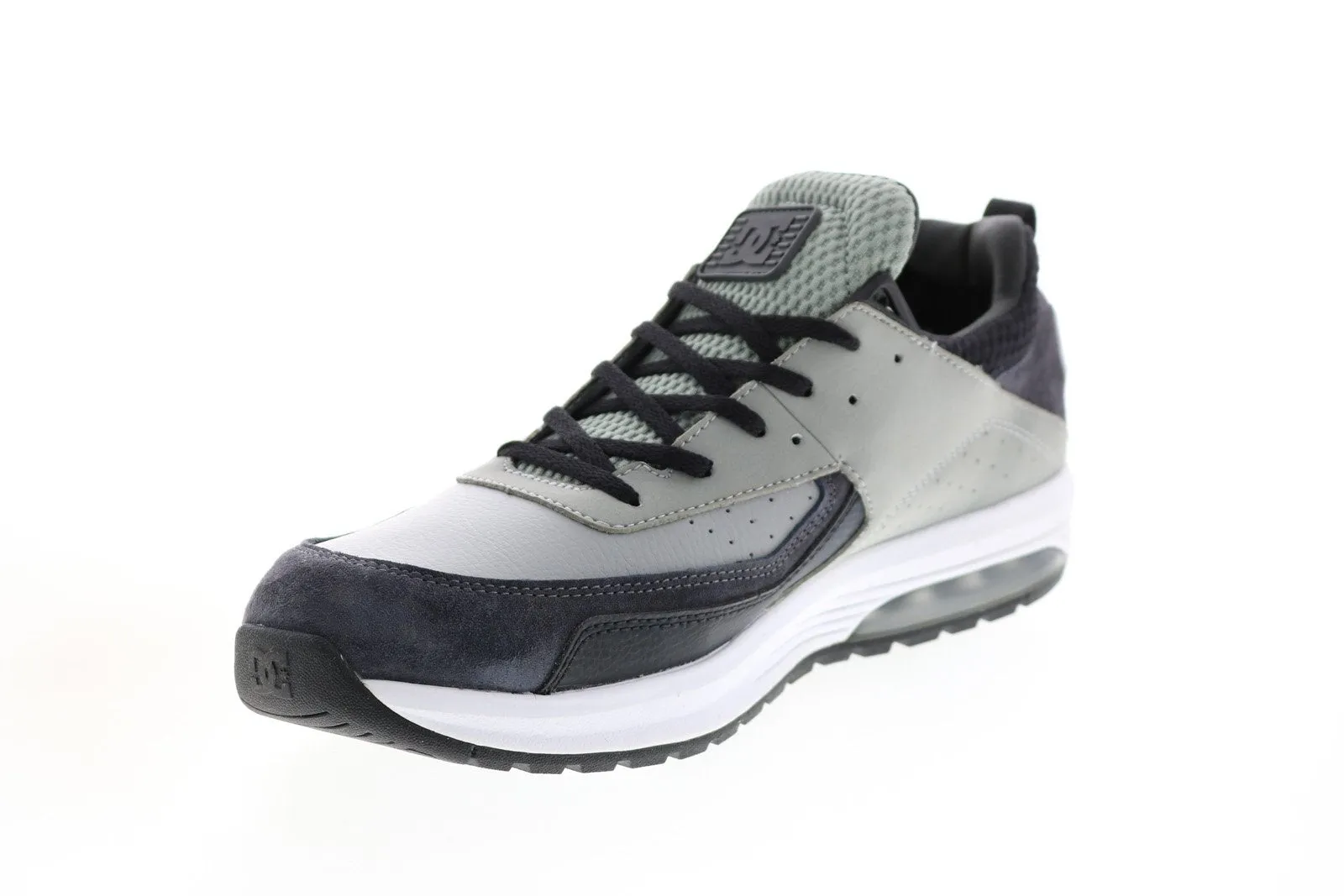 Vandium SE ADYS200067 Men's Gray Leather Skate Sneakers.