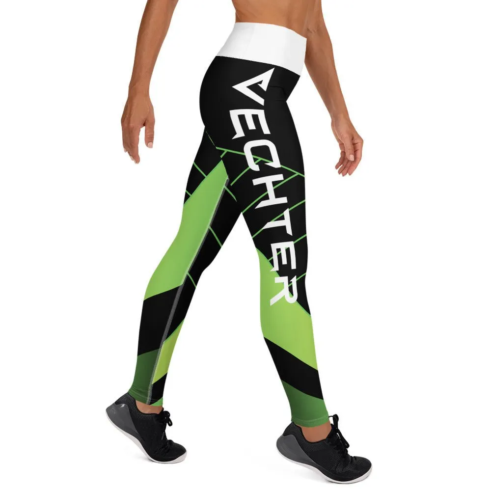 VictoryLeggings Geo Green Victory Collection