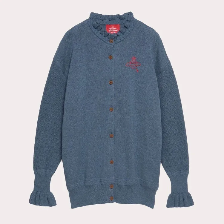 Vivienne Westwood Street Style Cotton Logo Cardigans