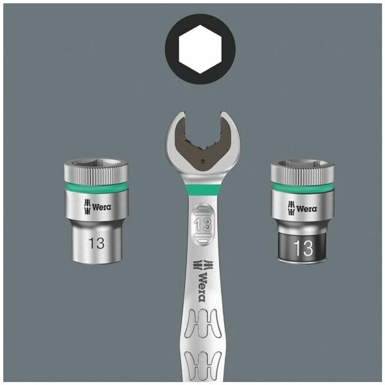 Wera Bits Set “Tool-Check PLUS” with Drive Tool and Sockets 39 pieces - Metric