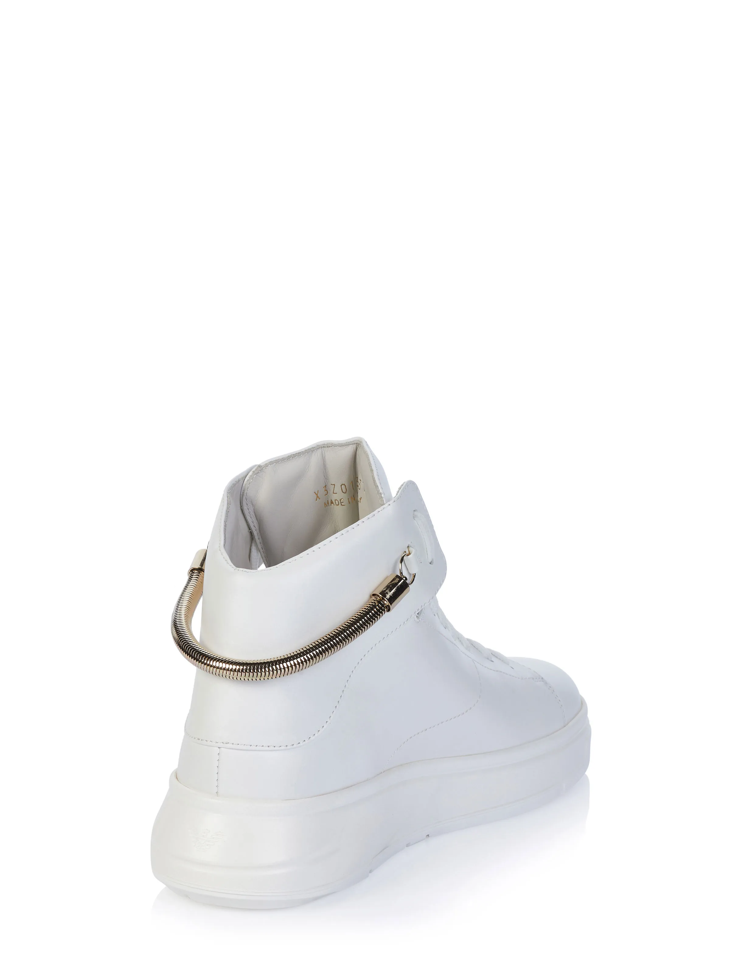 White Emporio Armani Shoe.