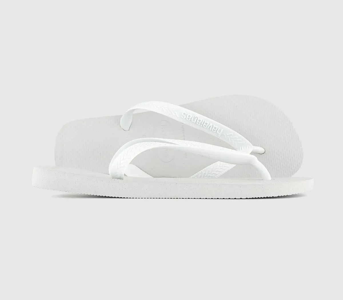 White Havaianas Top Flip Flops for Women.