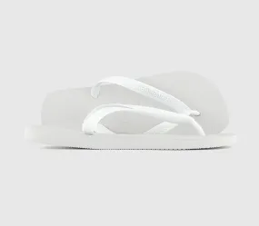 White Havaianas Top Flip Flops for Women.