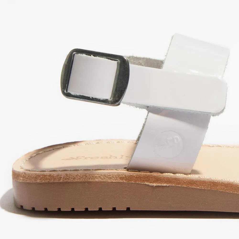 White Patent Sanibel - Result: White Patent Leather Sandals