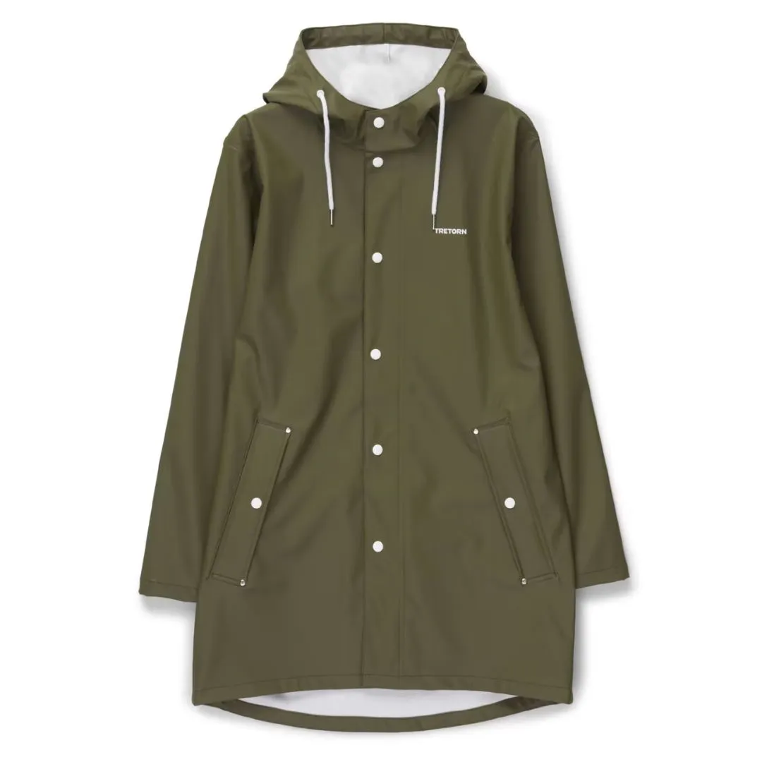 Wings Rain Jacket in Field Green.