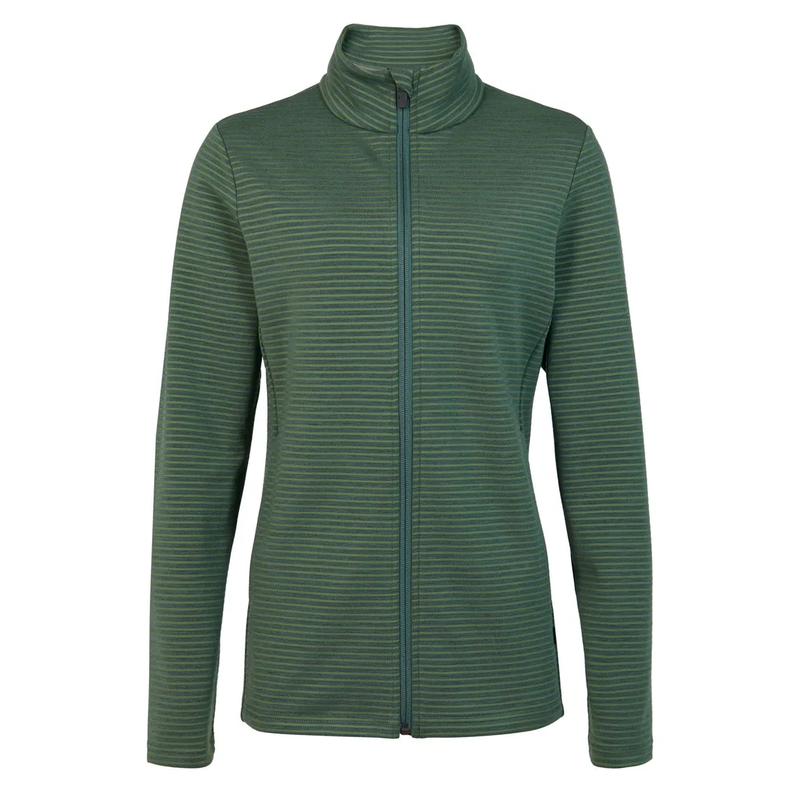 Radiant Green Stripe Jacket for Women