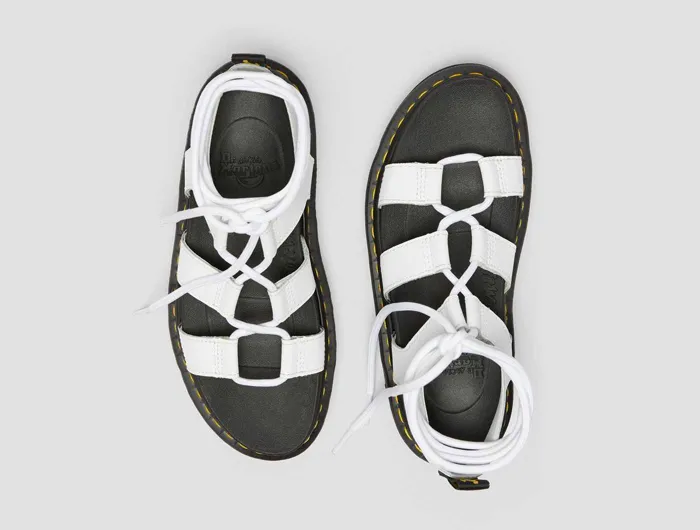 Women's Nartilla Leather Gladiator Sandals by Dr. Martens