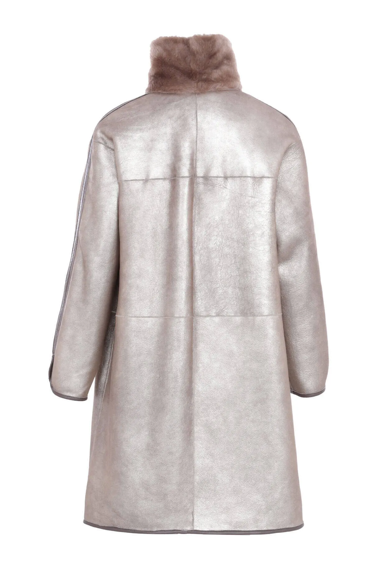 Women's sheepskin coat - reversible gaby