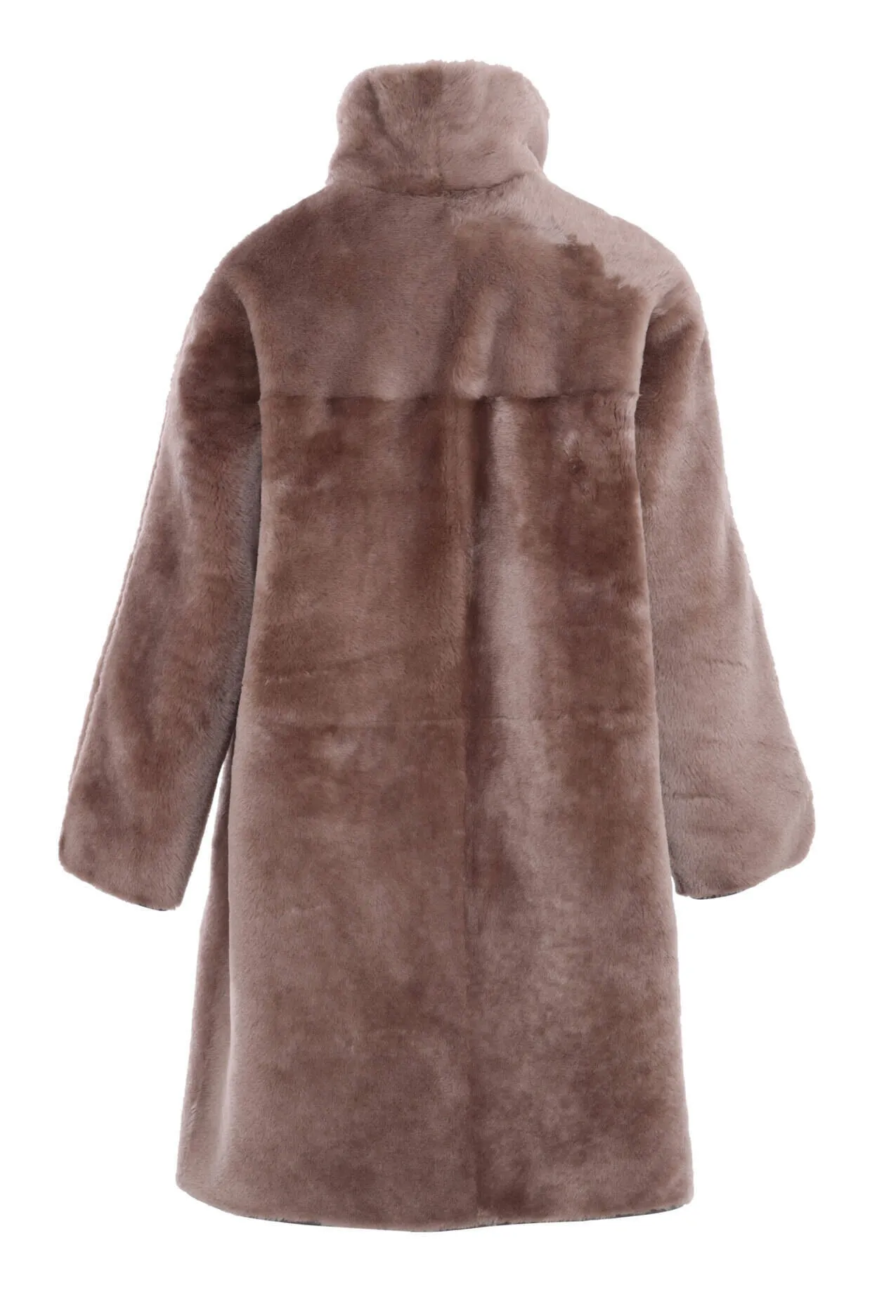 Women's sheepskin coat - reversible gaby