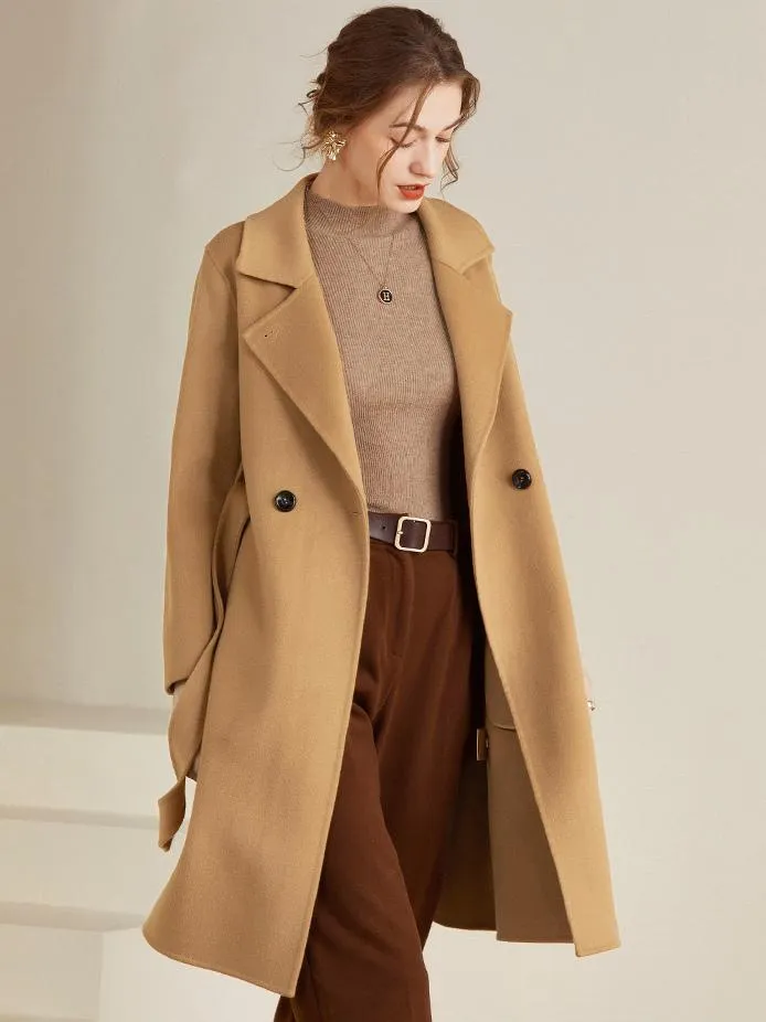 2024 Winter Women's Wrap Coat Outerwear