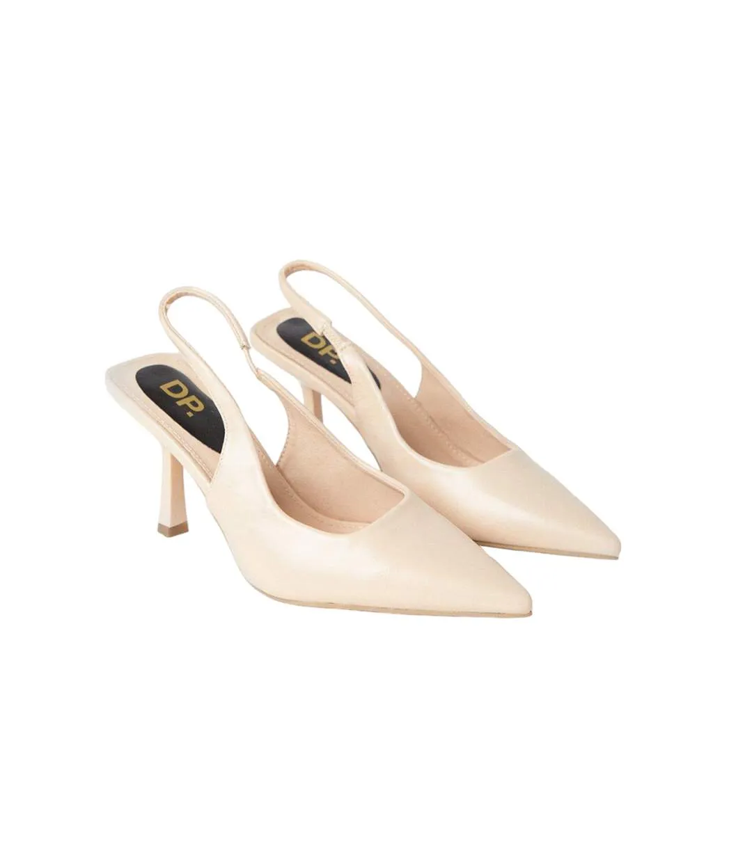 Blush Sling Back Court Shoes for Women by Dorothy Perkins