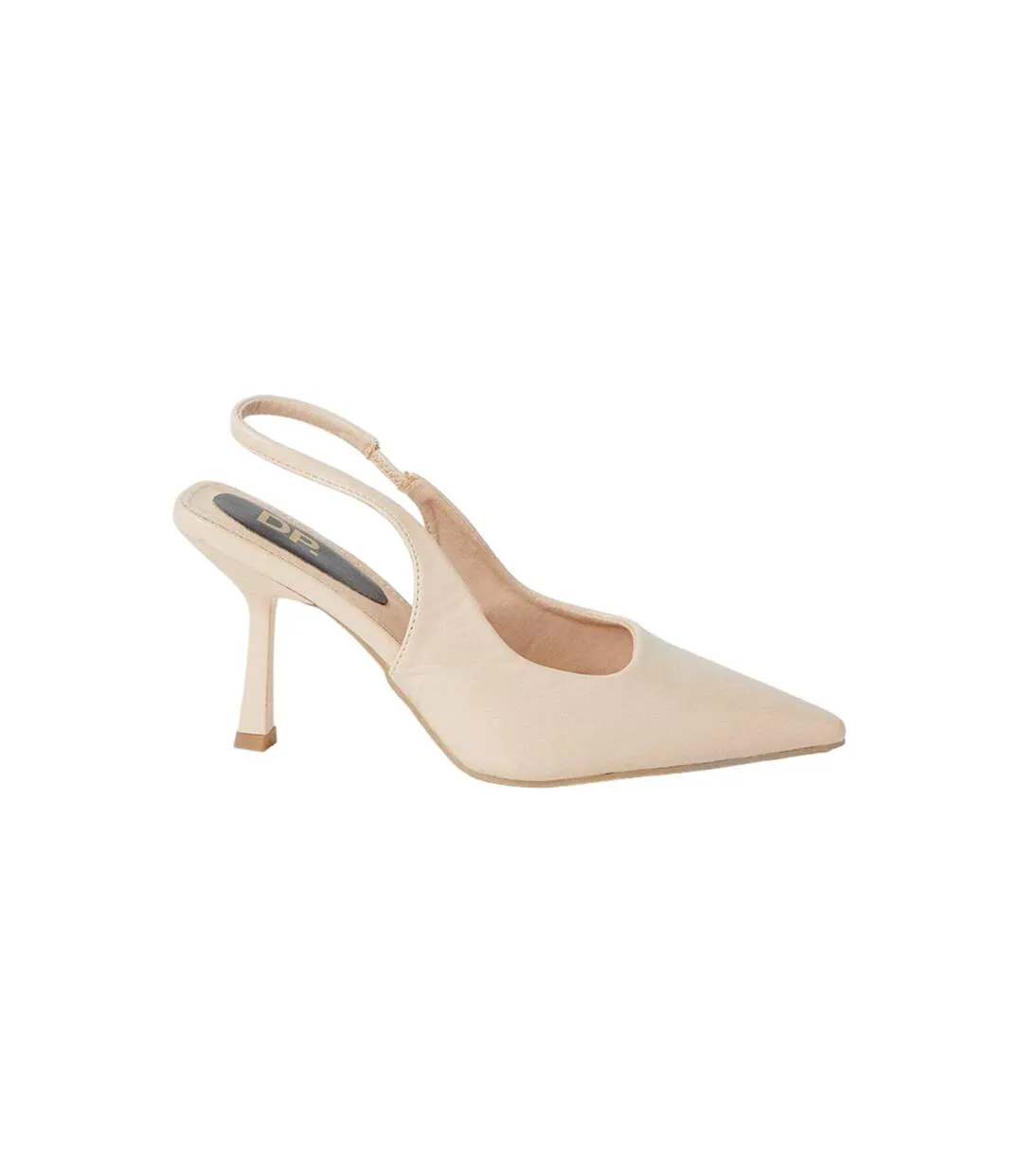 Blush Sling Back Court Shoes for Women by Dorothy Perkins