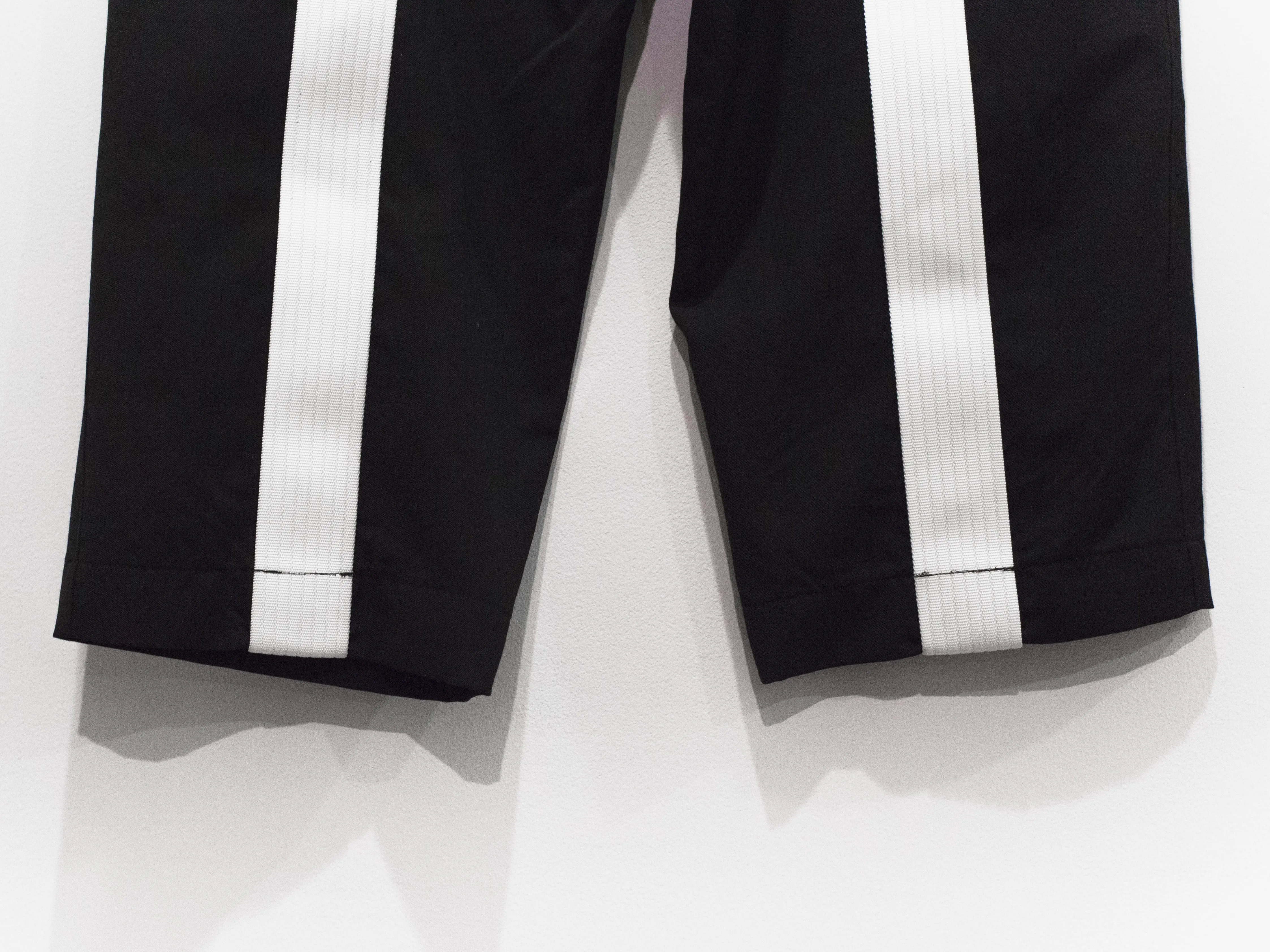 Yohji Yamamoto Pour Homme SS00 Seatbelt Striped Trousers