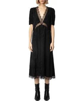 Zadig & Voltaire Redox Jac Chaines Noir Dress