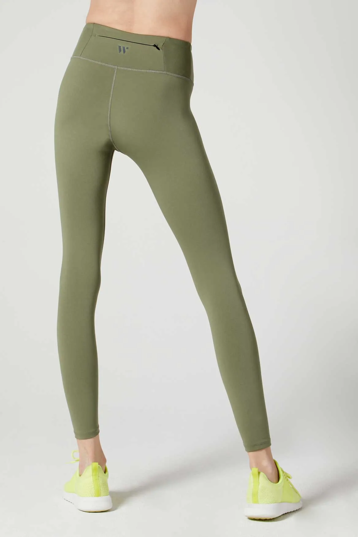 Zoe Pocket Legging in Deep Lichen